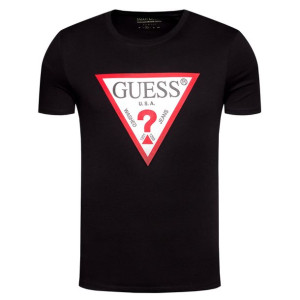 T-shirt męski Guess Czarny