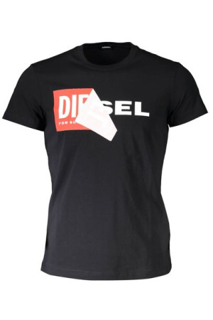 T-shirt męski Diesel Czarny