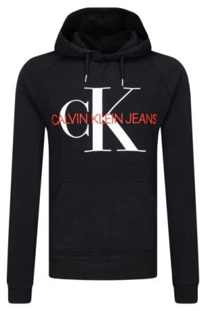 Bluza męska Calvin Klein czarna z kapturem
