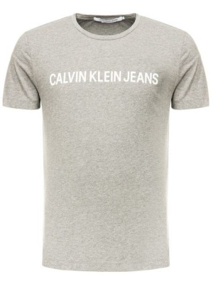 T-shirt męski Calvin Klein szary męski