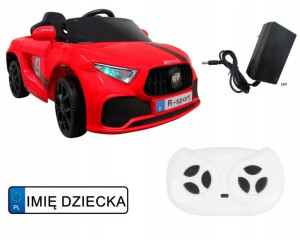 Okazja! Auto na akumulator dla dzieci Pilot 2.4G Światła Muzyka