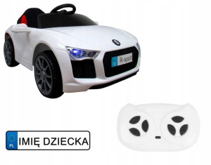 Okazja Auto na akumulator dla dzieci Skóra Muzyka + Pilot 2.4G