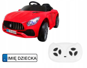 Hit na Prezent! Auto na akumulator dla dzieci Światła Muzyka + Pilot 2.4G