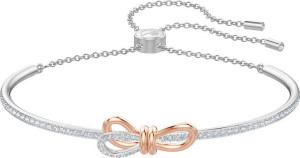 SWAROVSKI - Bransoletka Lifelong Bow Bangle MIX