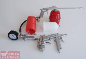 Frame Zestaw Lakierniczy Z Pistoletem 28 St