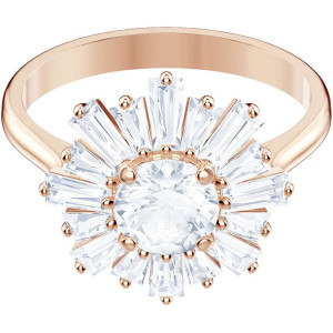 SWAROVSKI - Pierścionek Sunshine ROS r. 52