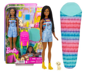 BARBIE Kemping Lalka Brooklyn + akcesoria MATTEL