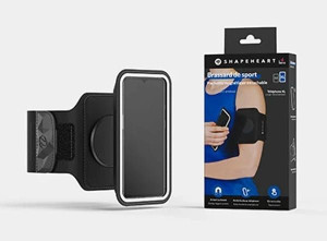 Pas do biegania z pokrowcem na telefon na ramię SHAPEHEART NHR AMZ roz.XXL