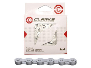 Łańcuch rowerowy CLARKS C410AR, 1-rzędowy Single Speed, 112 ogniw, 1/2"x1/8