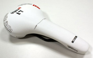 Siodło SELLE ITALIA FLITE L (id match - L1) manganese tube 7, białe, testow