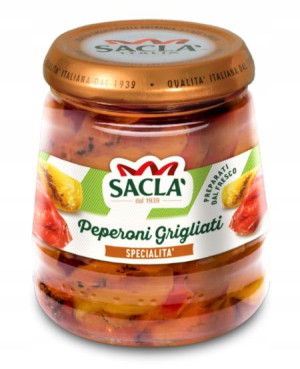 SACLA Peperoni grigliati grilowana papryka w oleju