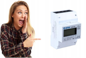 Licznik Energii 3 Fazowy Trzyfazowy Trójfazowy Lcd Mid Vcx