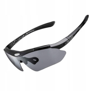 Rockbros okulary sportowe Z POLARYZACJĄ + WKŁADKA