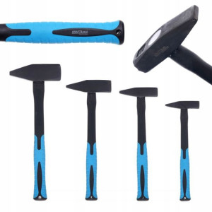 Młotek Ślusarski Zestaw Młotków Fiberglass 4 Szt