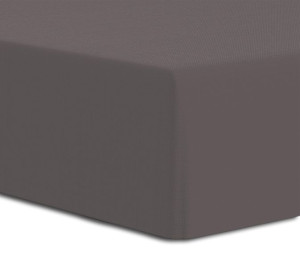 Prześcieradło jersey z/g elastan 200x220x25 antracyt