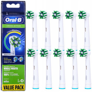 Oryginalna Oral-b Końcówka Cross Action Eb50 10szt
