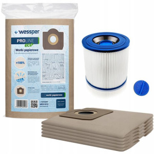 5x WORKI + FILTR do odkurzacza KARCHER WD3.200 MV3