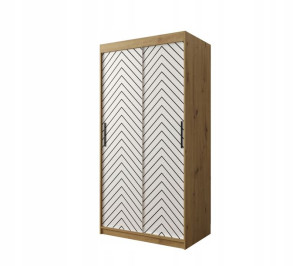 Szafa JODEŁKA 1 100 cm dąb artisan garderoba