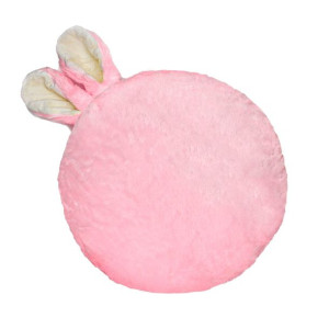 Poduszka plusz z uszami 35 cm Róż