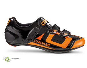 CRONO buty szosowe CR-3 nylon -czarne/pomarańcz