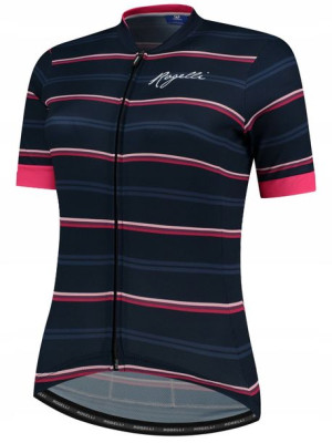 Rogelli STRIPE damska koszulka rowerowa