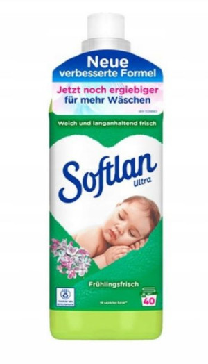 Płyn Do Płukania Zielony 1L Softlan Ultra