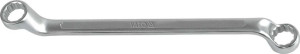 Klucz oczkowo odgięty z polerowaną główką 6-7mm YT-0383 YATO