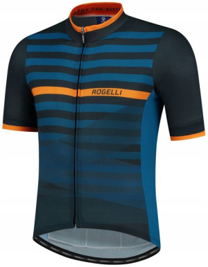 Rogelli STRIPE męska koszulka rowerowa