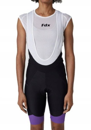 FDX 4030 Damskie spodenki rowerowa szelki, wkładka