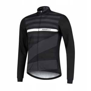 Rogelli STRIPE - wygodna zimowa kurtka rowerowa