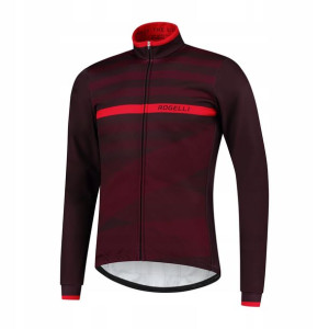 Rogelli STRIPE - wygodna zimowa kurtka rowerowa