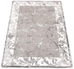 Dywan Galya 200x290 ornament glamour 18 szary