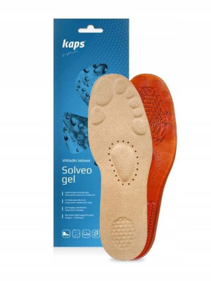Żelowe masujące wkładki do butów na ból stóp - Kaps Solveo Gel