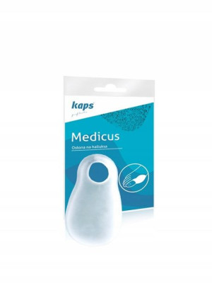 Osłona żelowa przed uciskiem i urazami na haluksy - Kaps Medicus