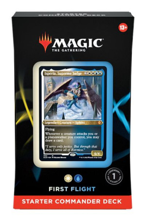 TALIA MAGIC DLA POCZĄTKUJĄCEGO Starter Commander biało-niebieska First Flig