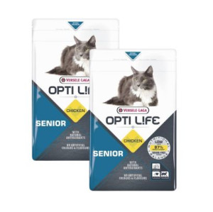 VERSELE-LAGA OPTI LIFE Senior 1kg - karma dla starszych kotów + 1kg GRATIS
