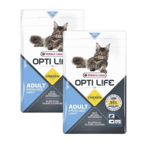 VERSELE-LAGA OPTI LIFE Cat Sterilised/Light 1kg - karma dla dorosłych, ster