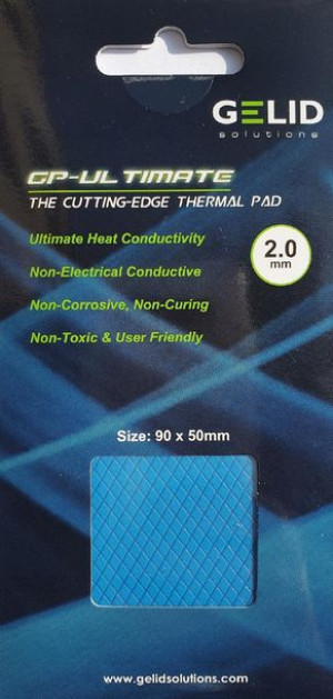 Gelid GP-Ultimate Thermal Pad 2mm 90x50mm 15W/mK