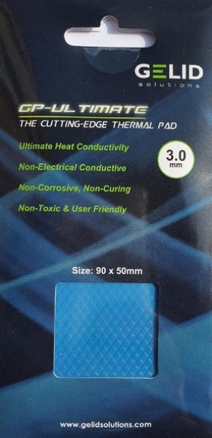 Gelid GP-Ultimate Thermal Pad 3mm 90x50mm 15W /mk