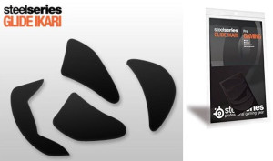 Czarne SteelSeries Gear Glide Ślizgacze do Ikari