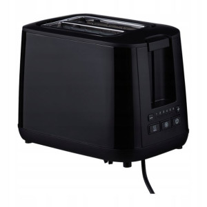 Toster Opiekacz Quigg 900w Czarny Regulacja Nowy