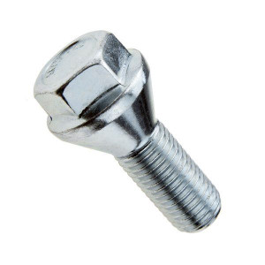Śruby do felg kół m12x1.25 stożek / k17 - 24mm - krótki łeb