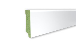 Listwa wilgocioodporna biała MDF R3 Plus wys. 8cm x długość 262cm cokół