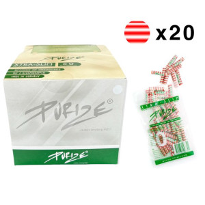 Filtry węglowe Purize XTRA Slim XMAS Edition BOX 20 x 50 szt.