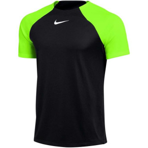 Koszulka męska nike df adacemy pro ss top k czarno-zielona dh9225 010