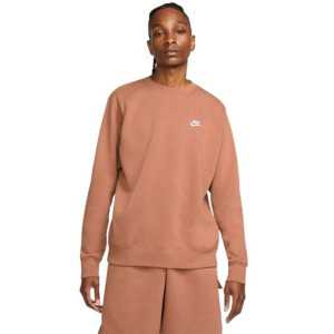 Bluza męska nike  nsw club crw bb brązowa bv2662 215