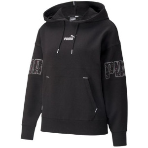 Bluza damska puma power colorblock stardust hoo czarna 848828 01