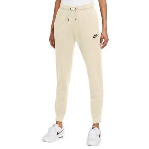 Spodnie damskie nike nsw essentials flc mr pnt rg beżowe bv4095 113