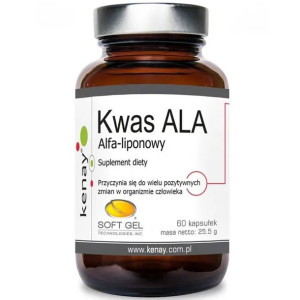 Kenay Kwas ALA Alfa-Liponowy 60caps