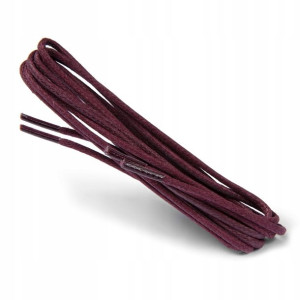 Wytrzymałe sznurowadła woskowane okrągłe - 75 cm - Kaps